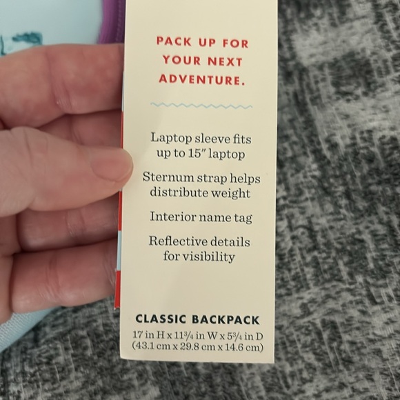 Cat & Jack Girls Horse Backpack NWT - Picture 5 of 5